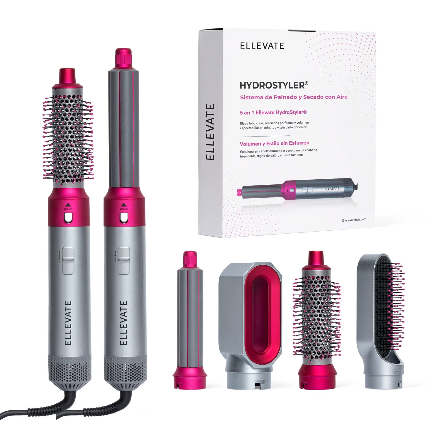 Ellevate HydroStyler® Sistema de Peinado y Secado con Aire