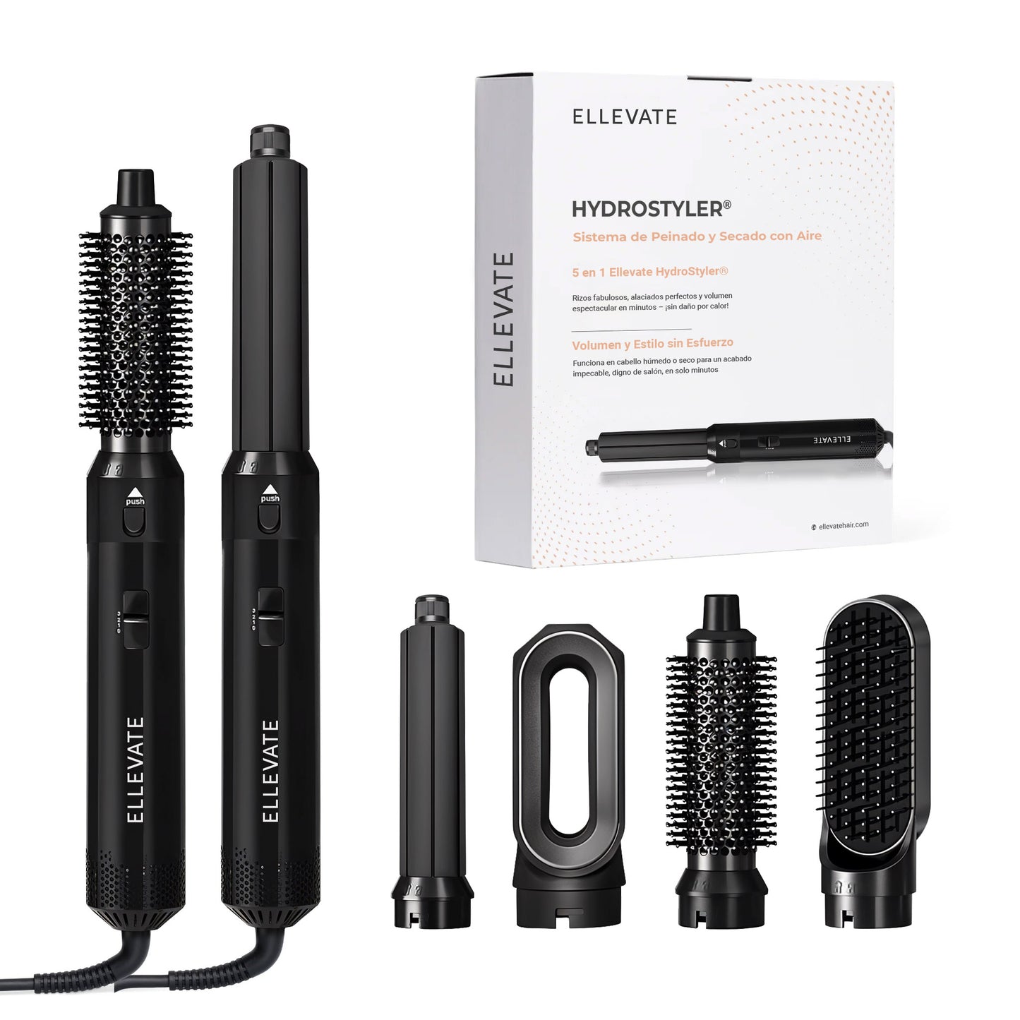 Ellevate HydroStyler® Sistema de Peinado y Secado con Aire