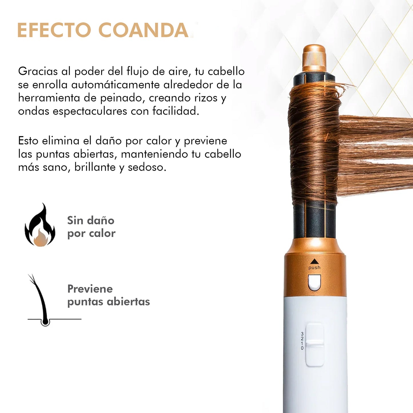 Ellevate HydroStyler® Sistema de Peinado y Secado con Aire