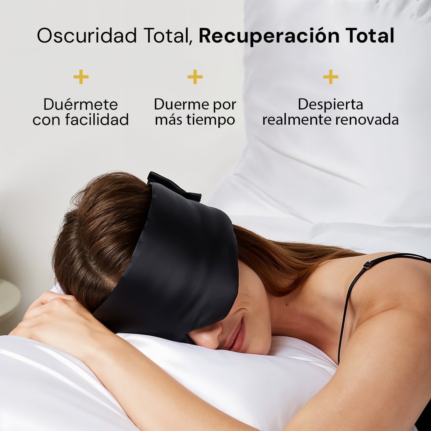 Ellevate Antifaz de Seda de Morera 100%