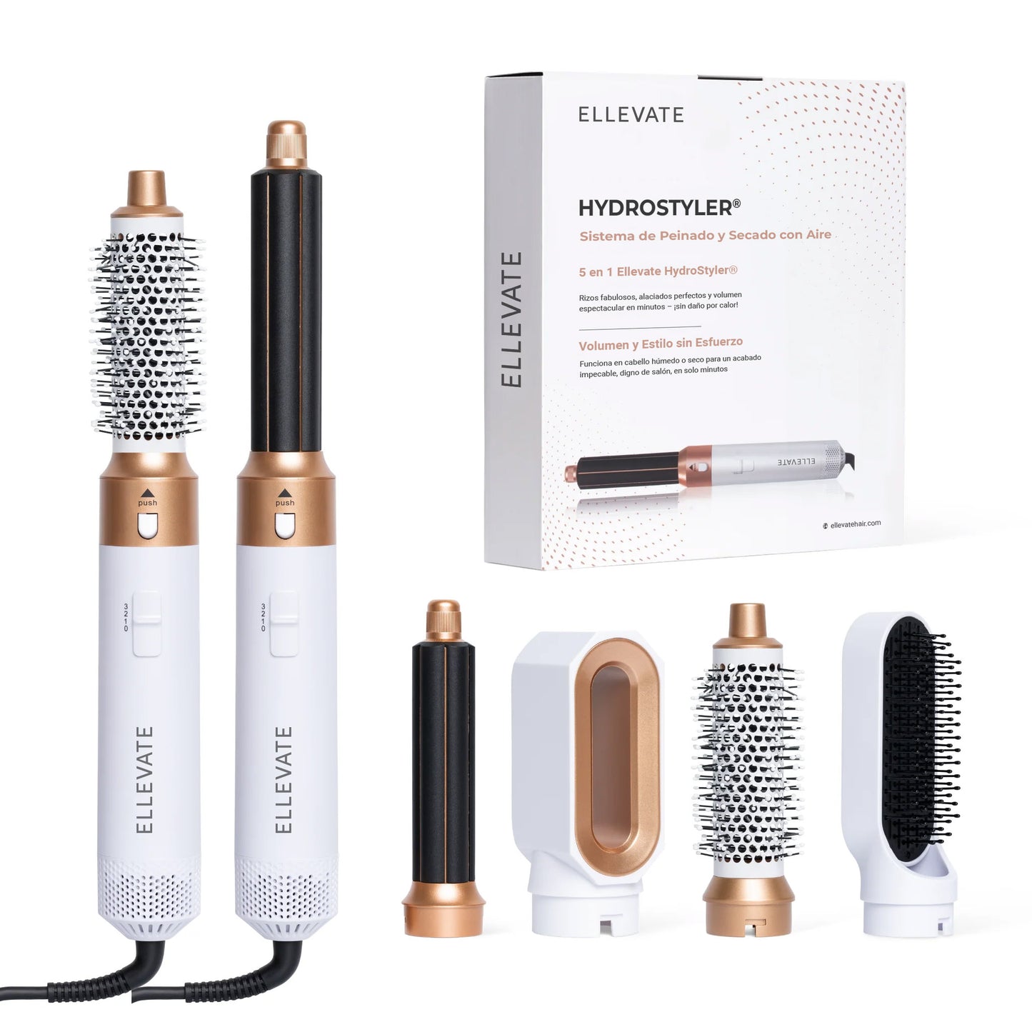 Ellevate HydroStyler® Sistema de Peinado y Secado con Aire